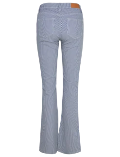 PD-Cara Jeans Ocean Stripe - Flared jeans