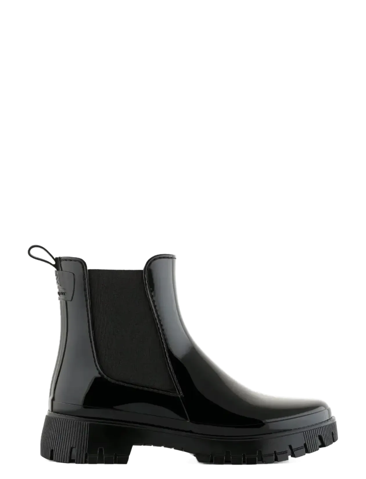 PEACHY BLACK - Flade ankelstøvler