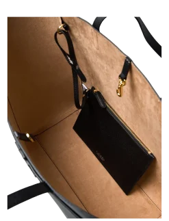 PEBBLED LEATHER-CMRYN LG TT-TTE-LRG - Shoppere