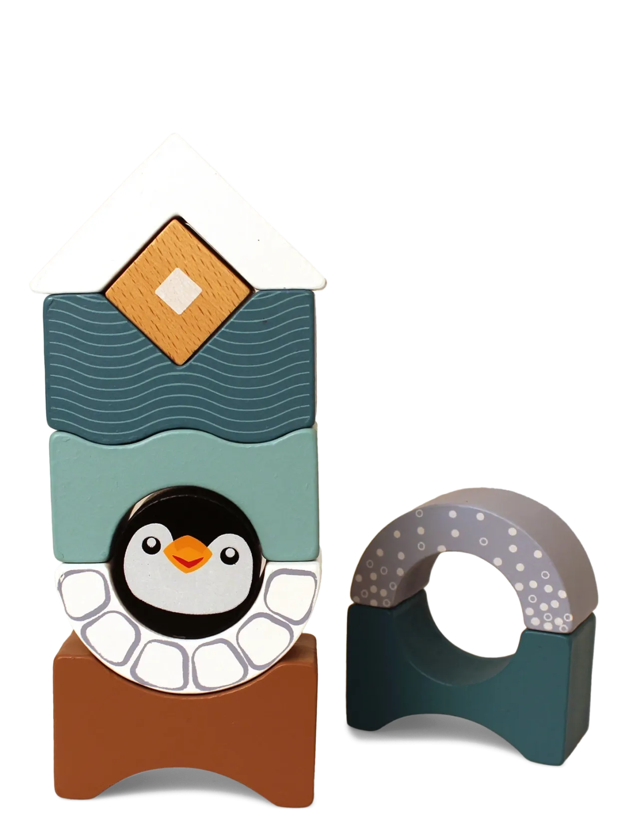 Penguin stacking tower - Byggeklodser