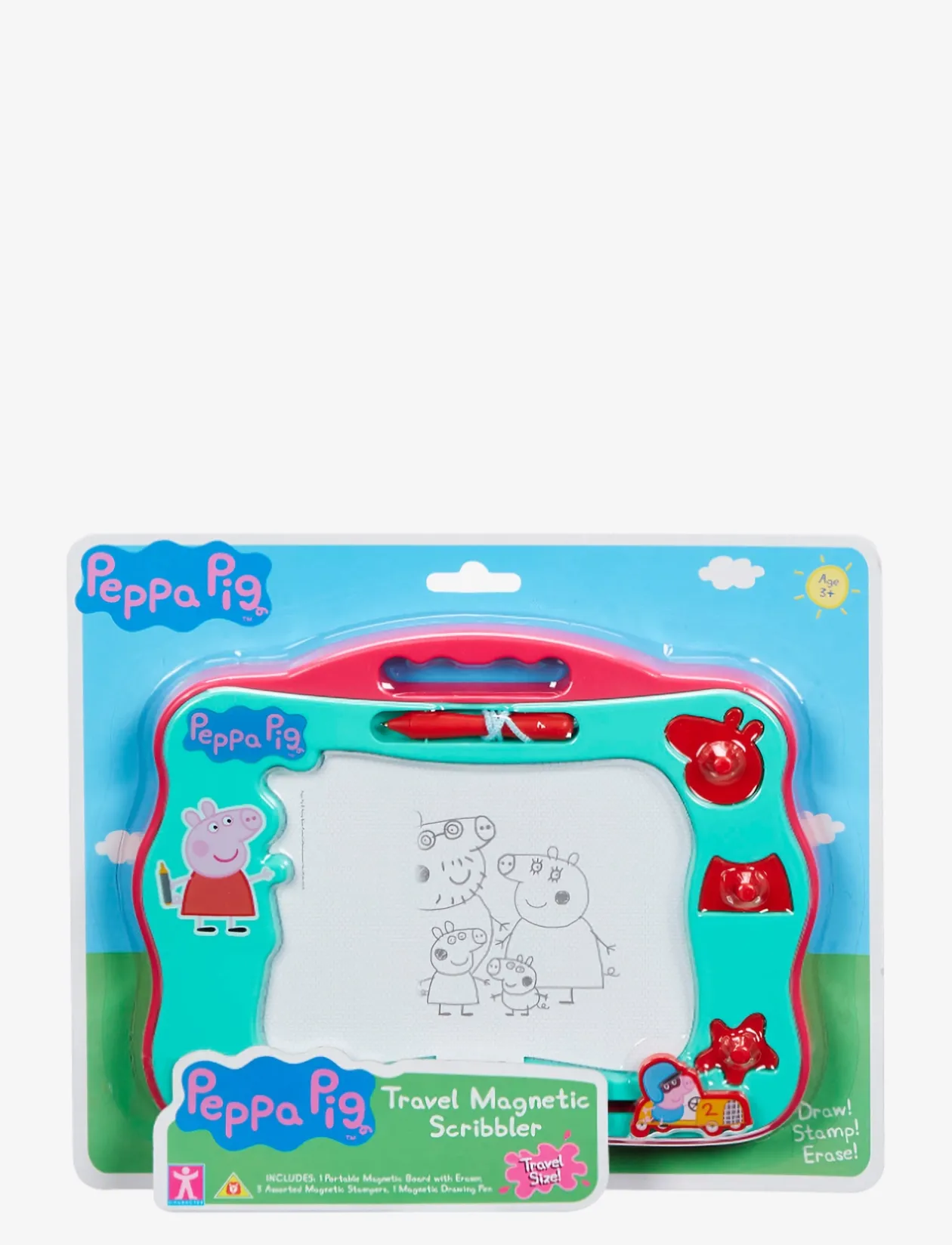 PEPPA ACTIVITY TRAVEL MAGNETIC SCRIBBLER - Tegnetavler
