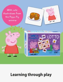 Peppa Pig Lotto - Brætspil