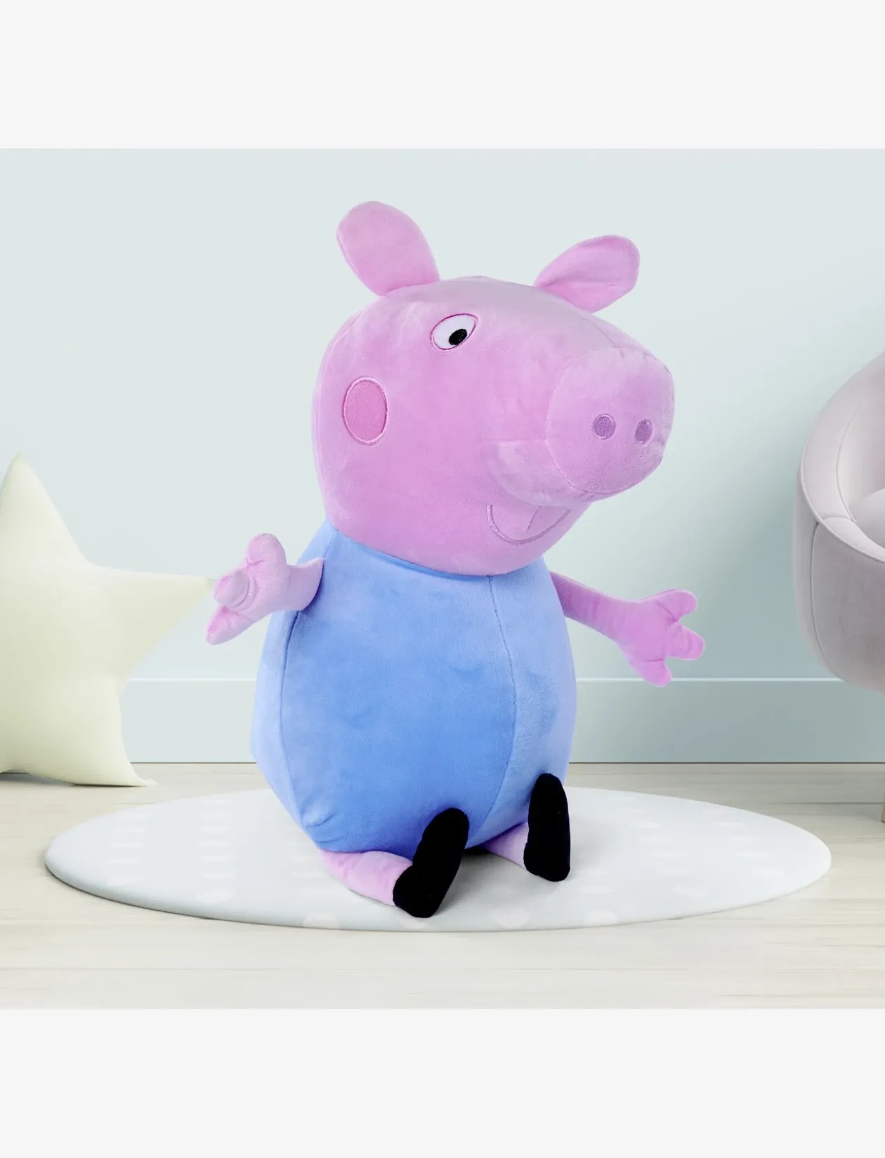 Peppa Pig Plush George, 31cm - Tøjdyr