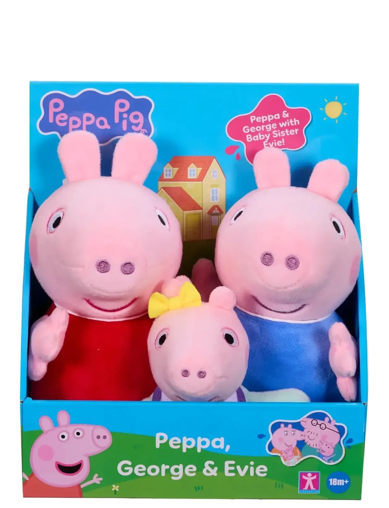 PEPPA PLUSH 3PK - Film- & Eventyrsfigurer