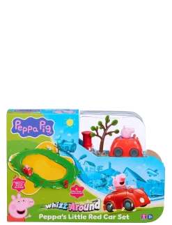 PEPPA WHIZZ AROUND PEPPA RED CAR - Racerbaner