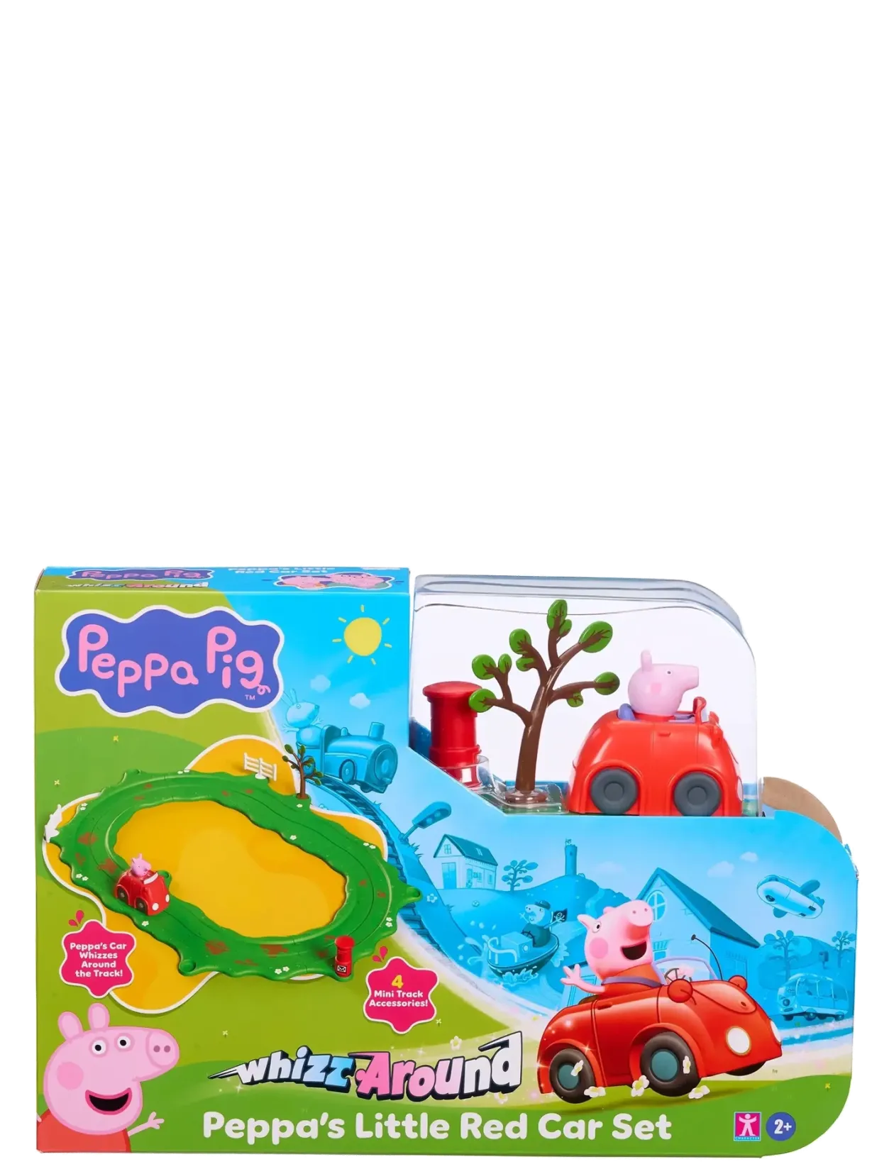 PEPPA WHIZZ AROUND PEPPA RED CAR - Racerbaner