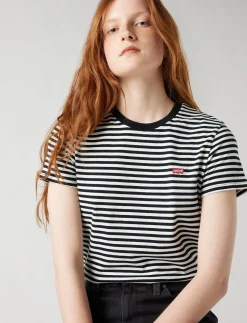 PERFECT TEE RAITA STRIPE CAVIA - T-shirts