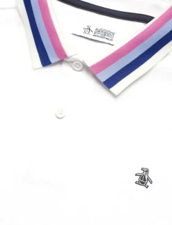 Performance polo with ribbed blocking - Kortærmede poloer