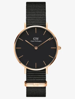 Petite 32 Cornwall RG Black - Analogt ur