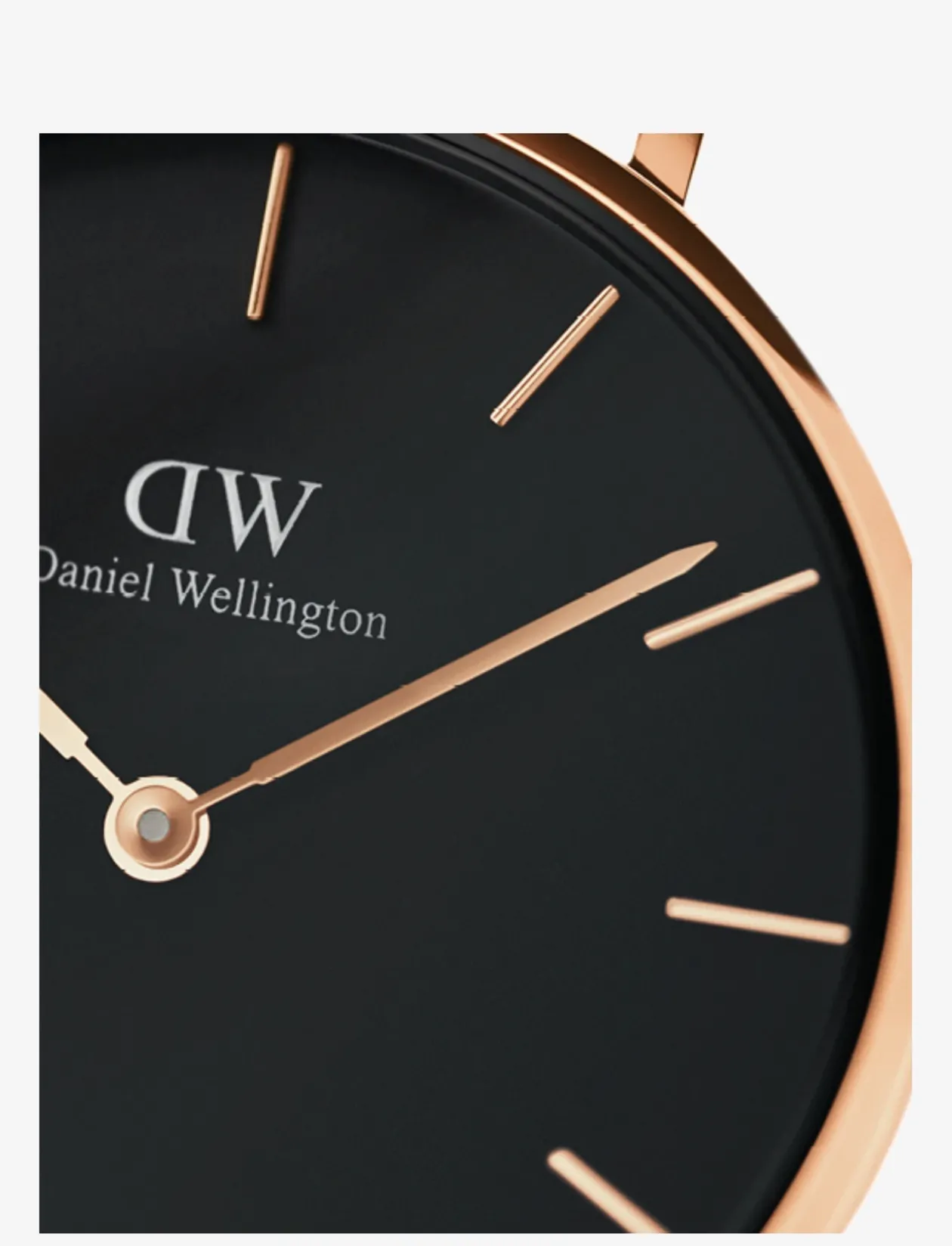 Petite 32 Cornwall RG Black - Analogt ur