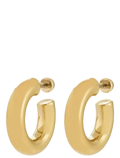 PHASE large hoops gold-plated - Creoler