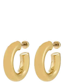 PHASE large hoops gold-plated - Creoler