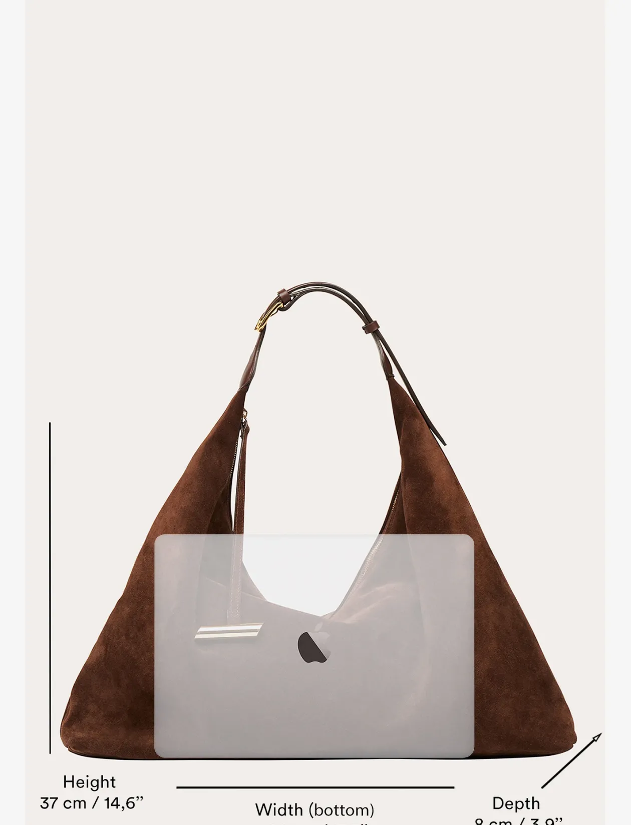 PILLOW HOBO - Top handle tasker