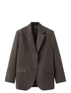 Pinstripe suit blazer - Enkeltradede blazere