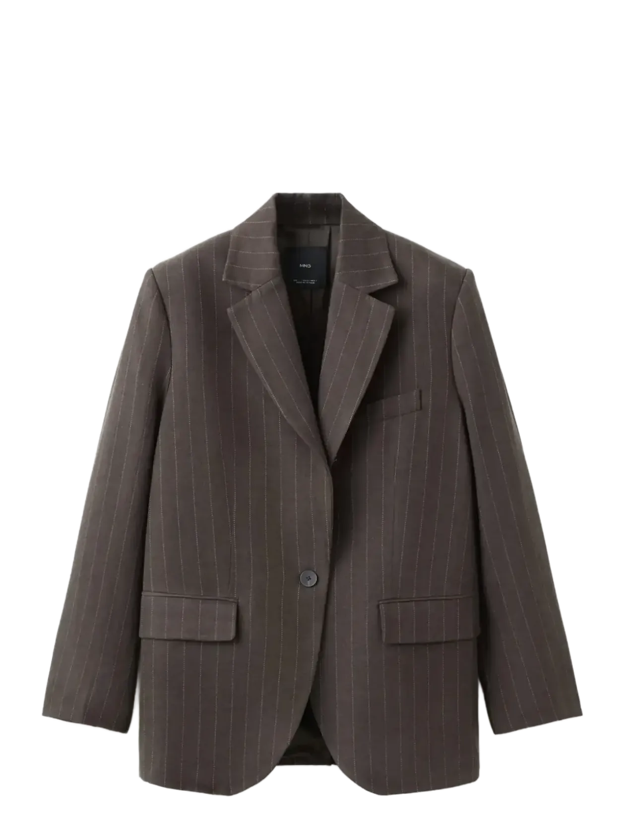 Pinstripe suit blazer - Enkeltradede blazere