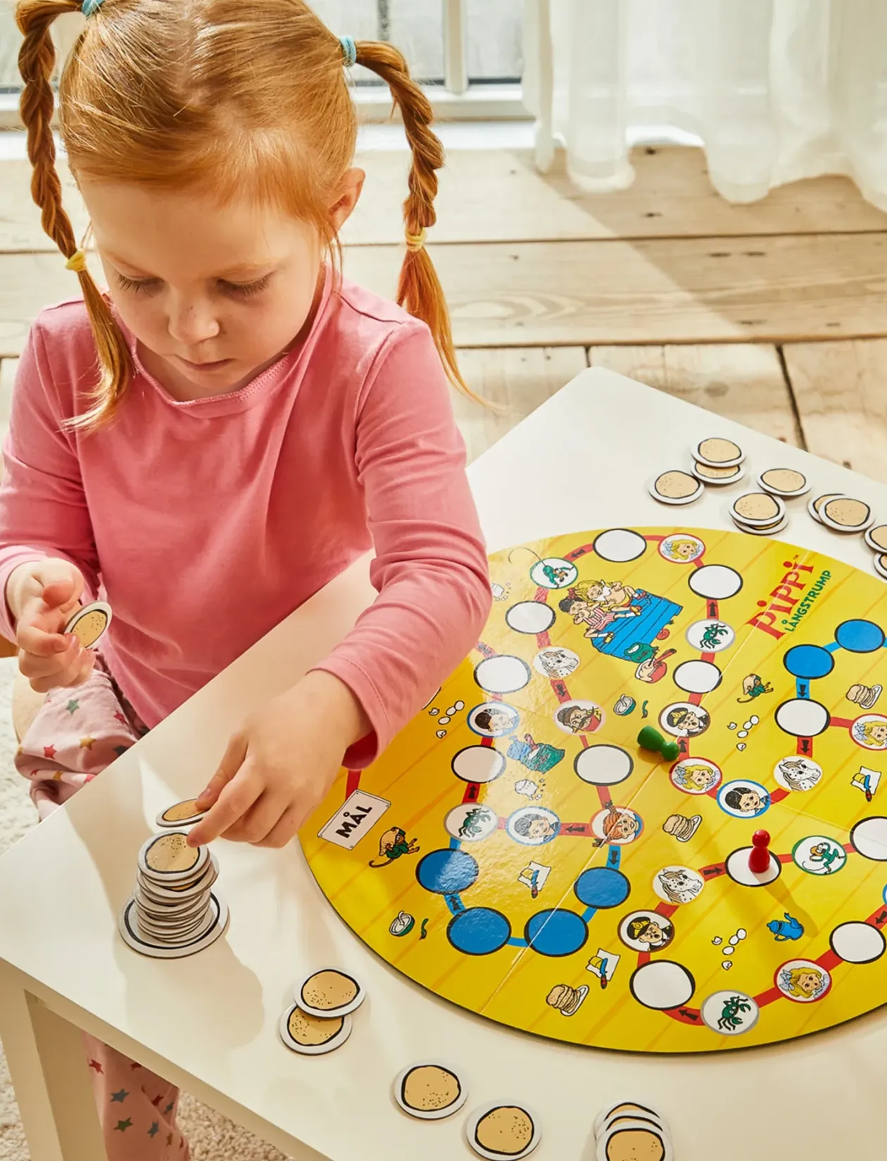 Pippi Pancake Board Game - Brætspil