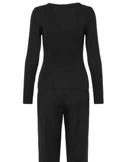 PJ LS JERSEY MODAL LACE NANA - Pyjamas