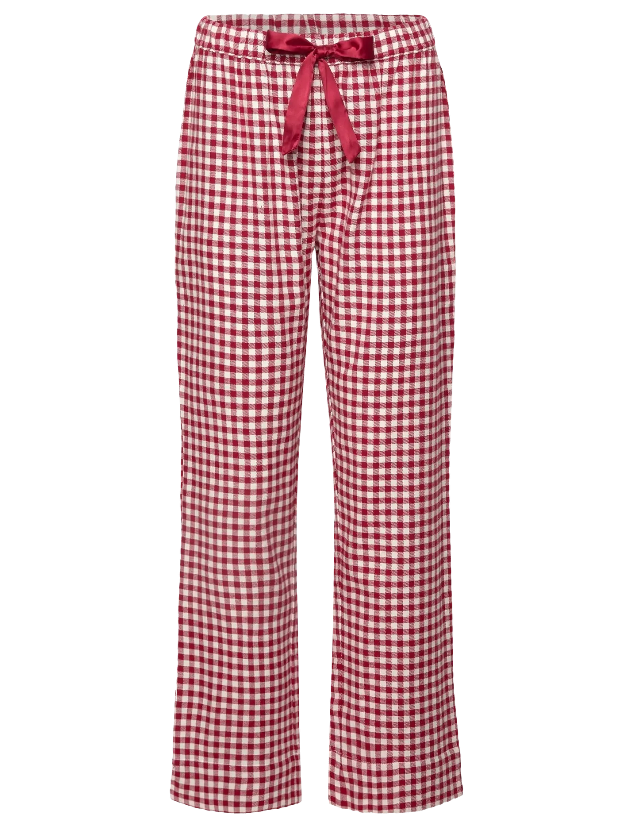 PJ SET LS TOP TWILL CHECK - Pyjamas