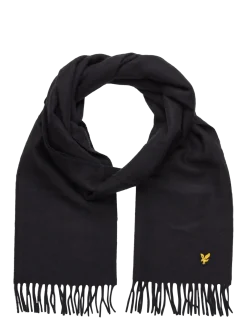 Plain Lambswool Scarf - Halstørklæder