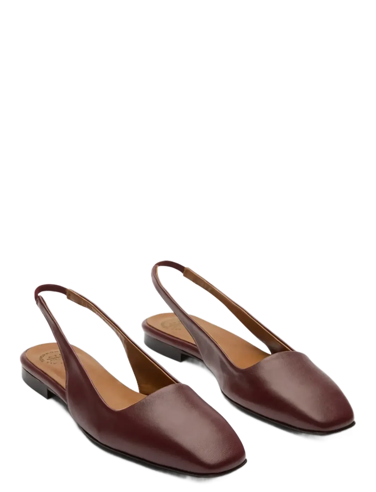 Plesio Grumello Nappa - Flade slingbacks