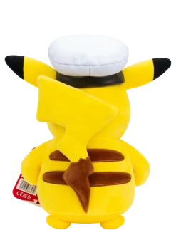 POKEMON PLUSH 20 CM CAPTAIN PIKACHU CDU - Tøjdyr