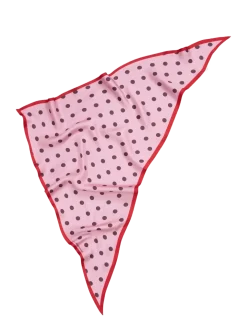 Polka Triangle Sia Scarf - Tynde tørklæder