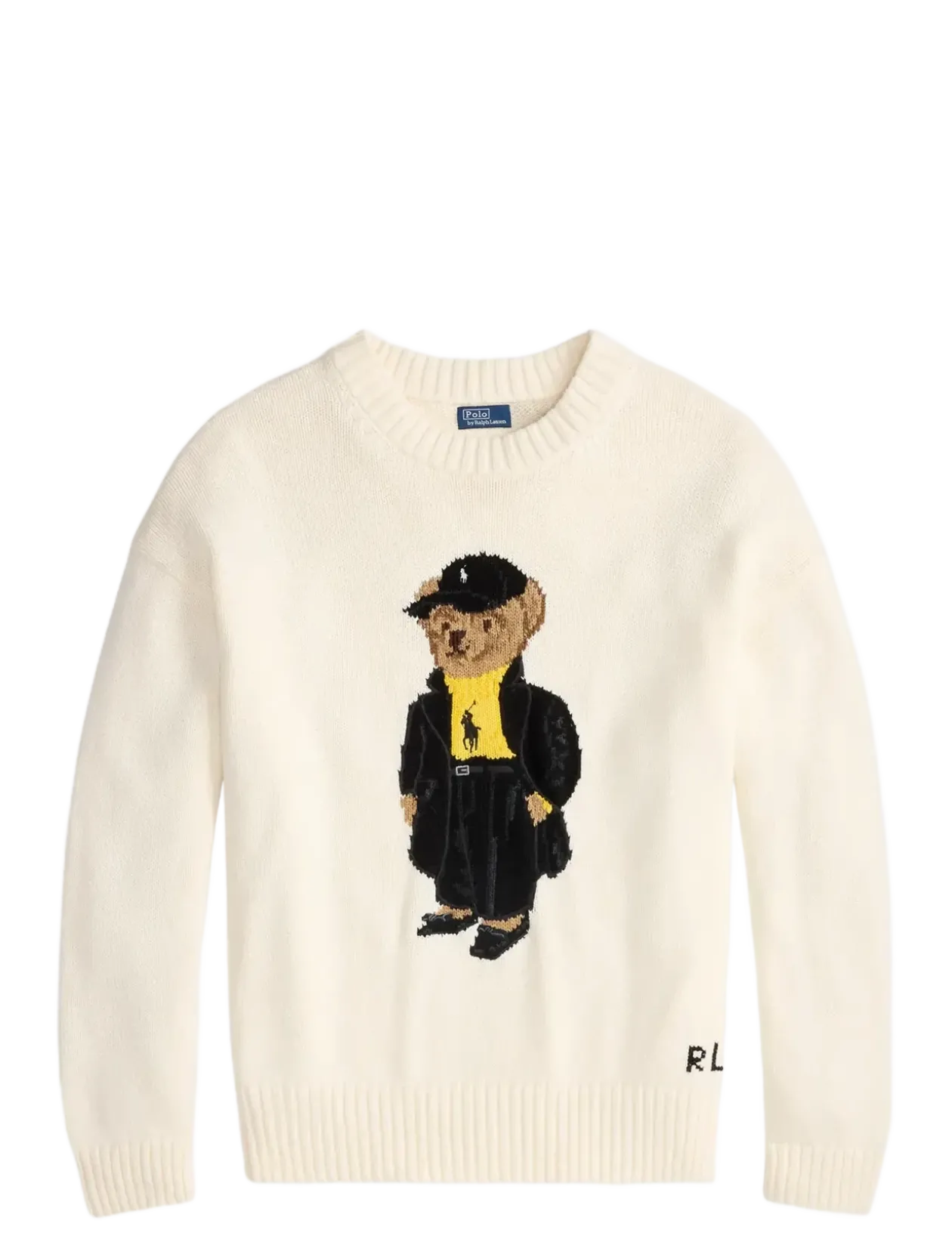Polo Bear Cotton Crewneck Sweater - Strik