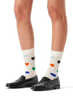 Pride Heart Sock - Sokker