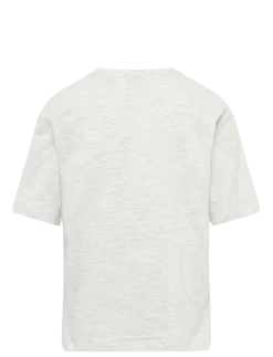Printed cotton-blend t-shirt - Kortærmede