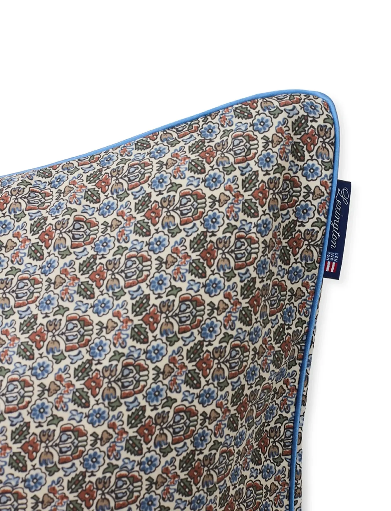 Printed Flowers Cotton Sateen Pillowcase - Pudebetræk