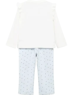 Printed long pyjamas - Sæt