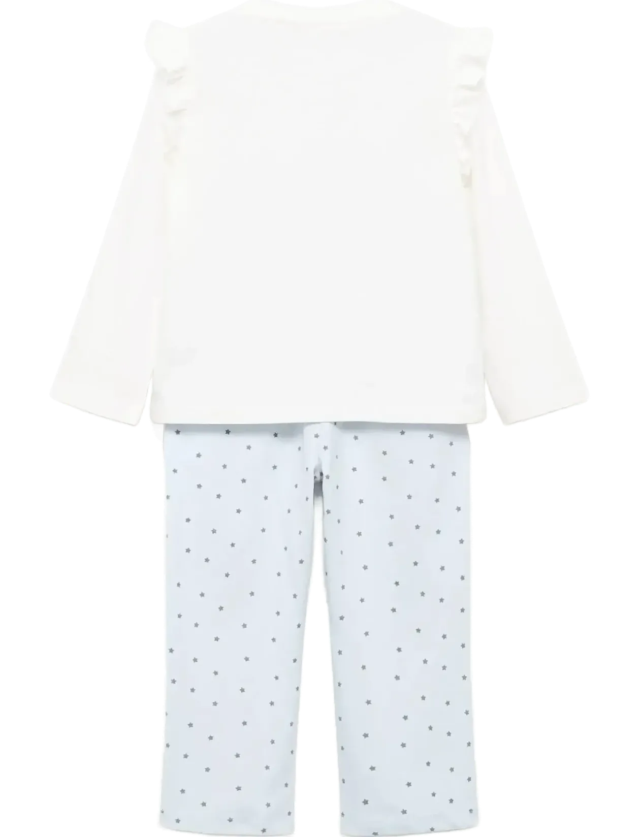Printed long pyjamas - Sæt