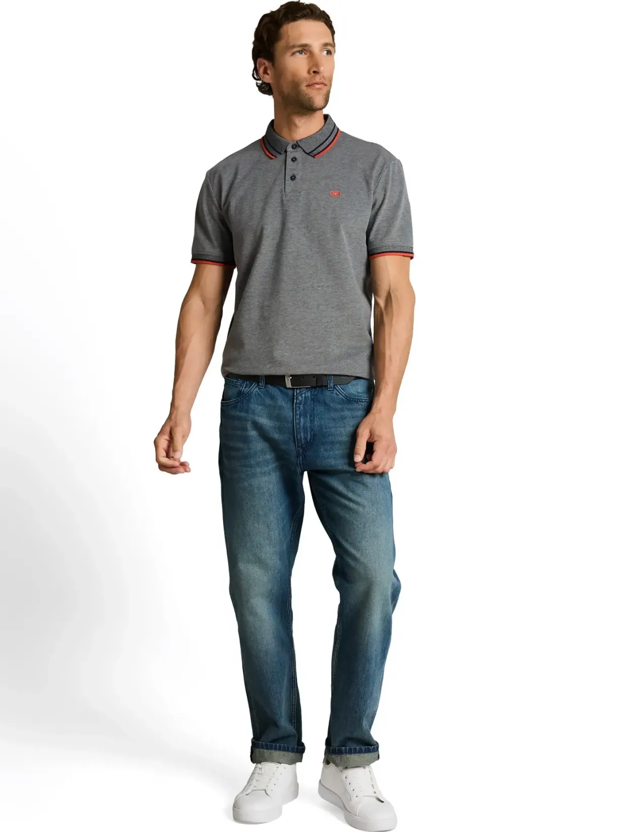 printed polo - Kortærmede