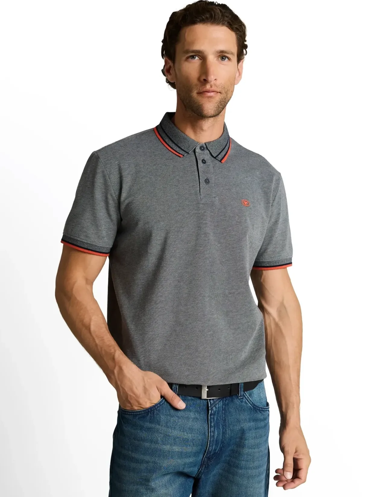 printed polo - Kortærmede