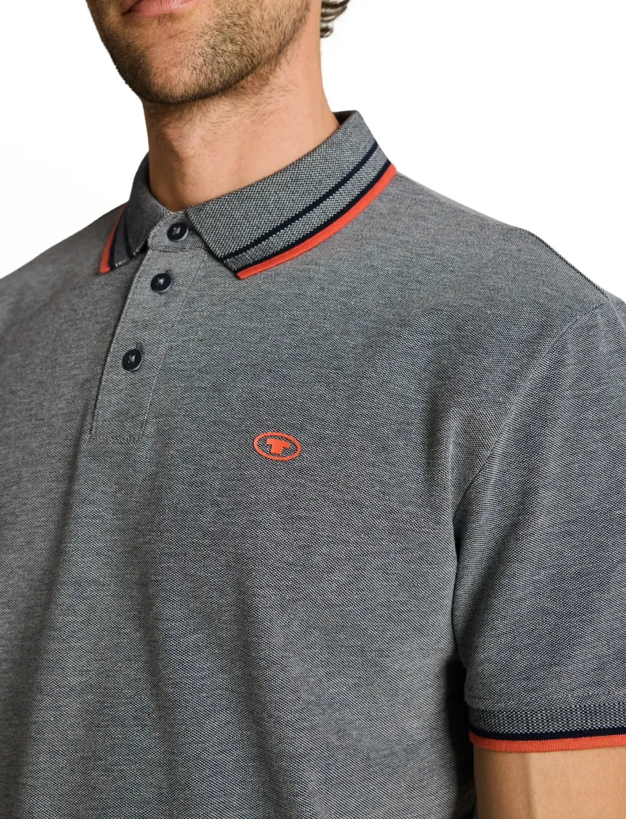printed polo - Kortærmede