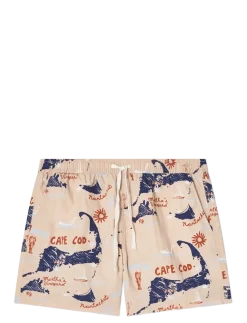 Printed Swim Trunks - Badebukser