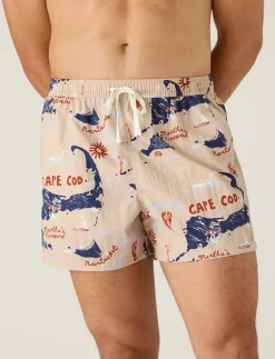 Printed Swim Trunks - Badebukser