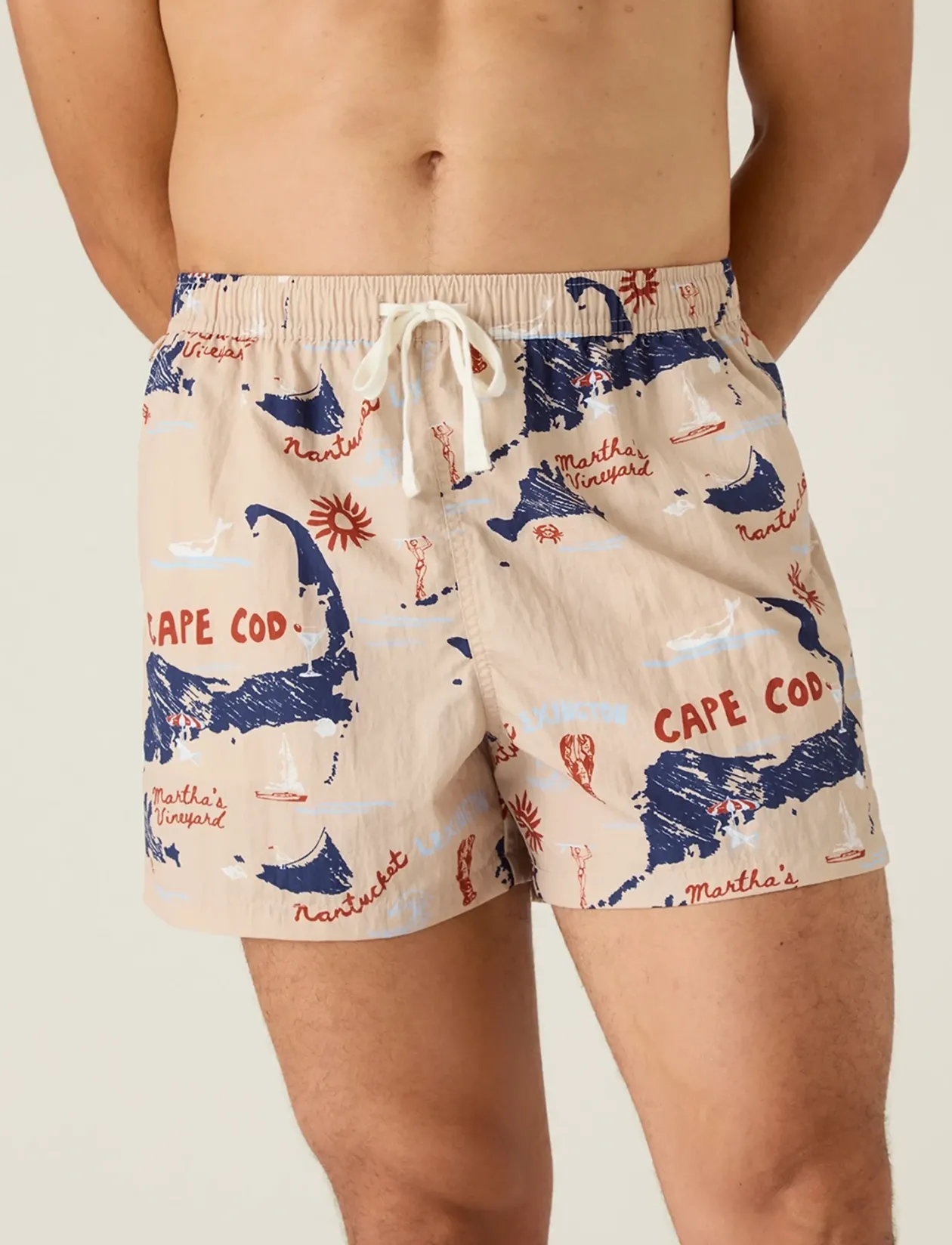 Printed Swim Trunks - Badebukser