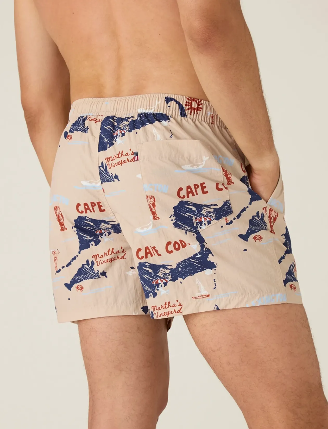 Printed Swim Trunks - Badebukser