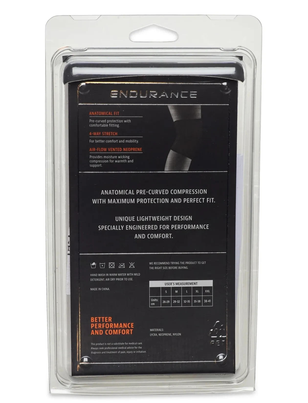 PROTECH Neoprene Knee Support - Knæ støtte