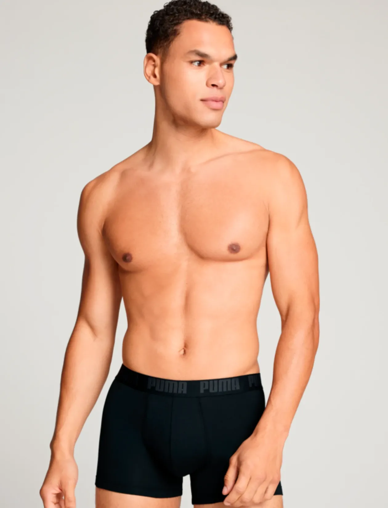 PUMA MEN EVERYDAY STRIPED BOXERS 2P - Boxershorts