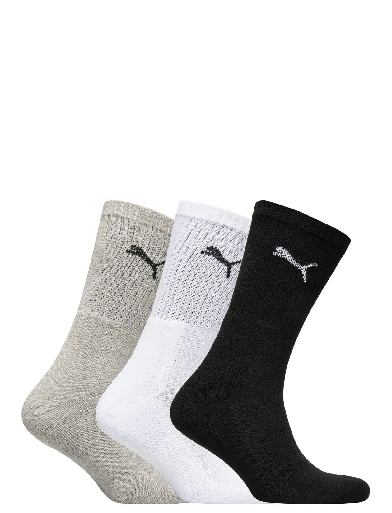 PUMA UNISEX CREW SOCK 3P - Strømper