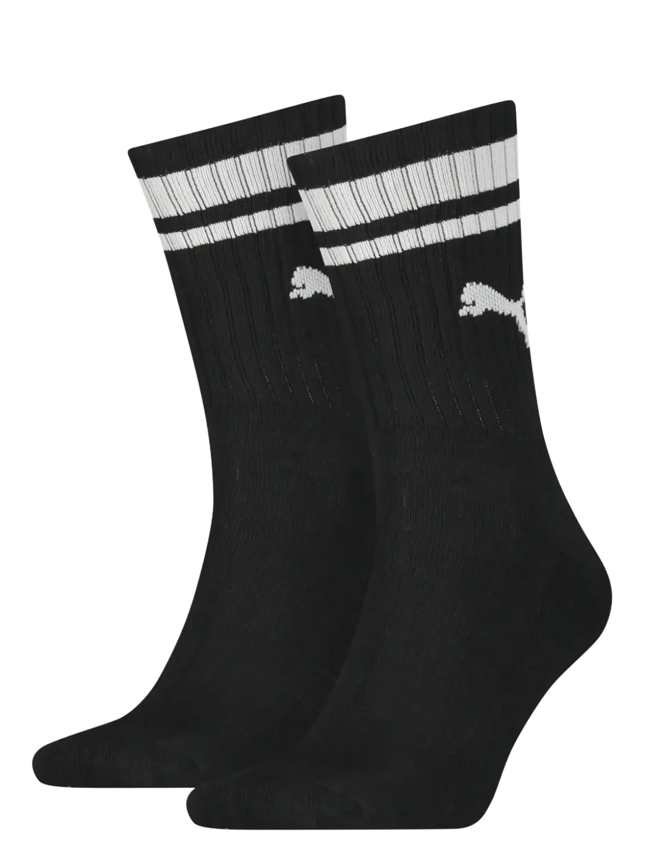 PUMA UNISEX HERITAGE CREW SOCK 2P - Strømper