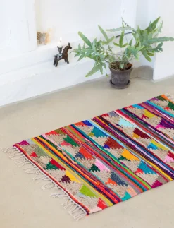 Pyramid Chindi Rug - Bomuldstæpper & Kludetæpper