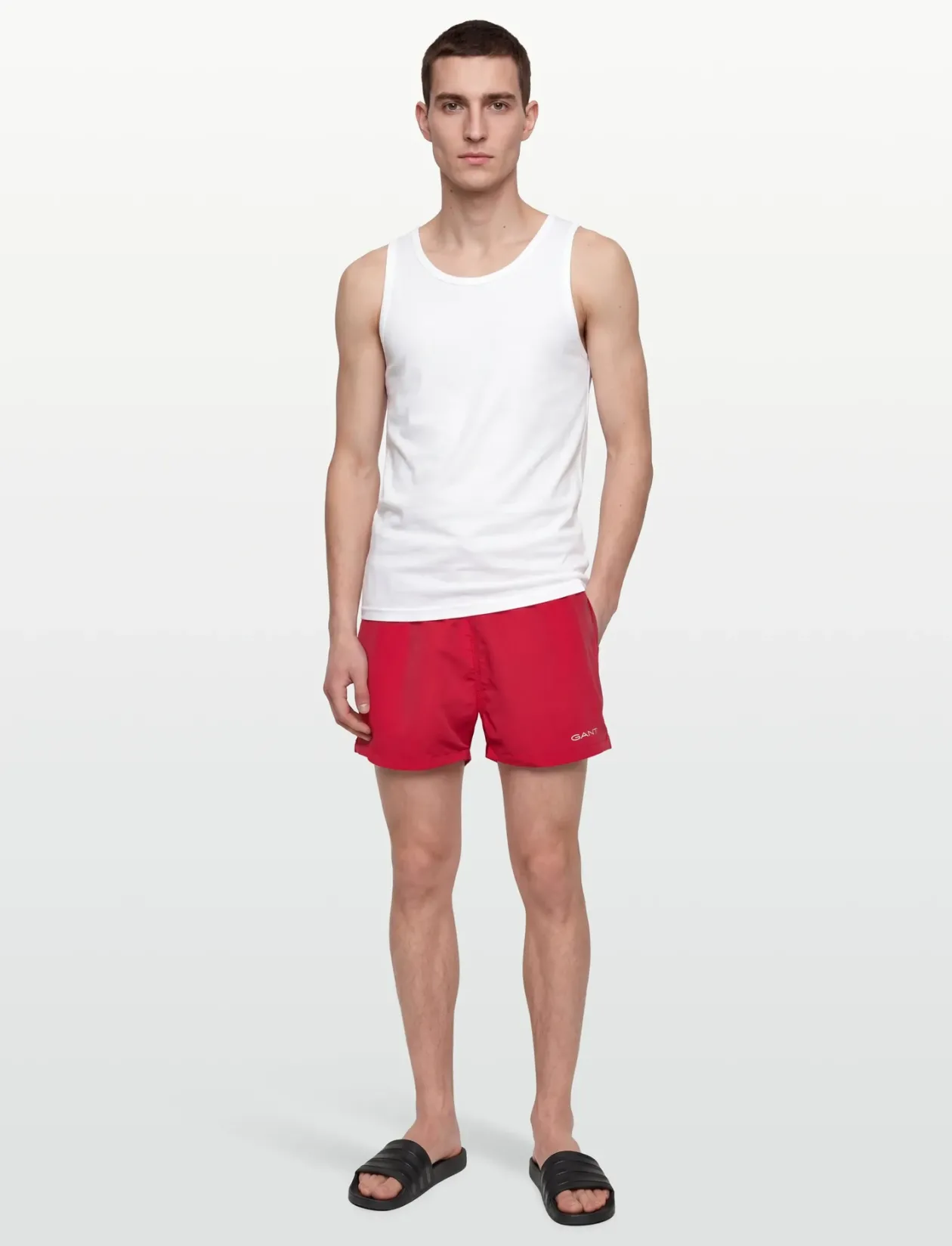 QUICK DRY LOGO SWIM SHORTS - Badebukser