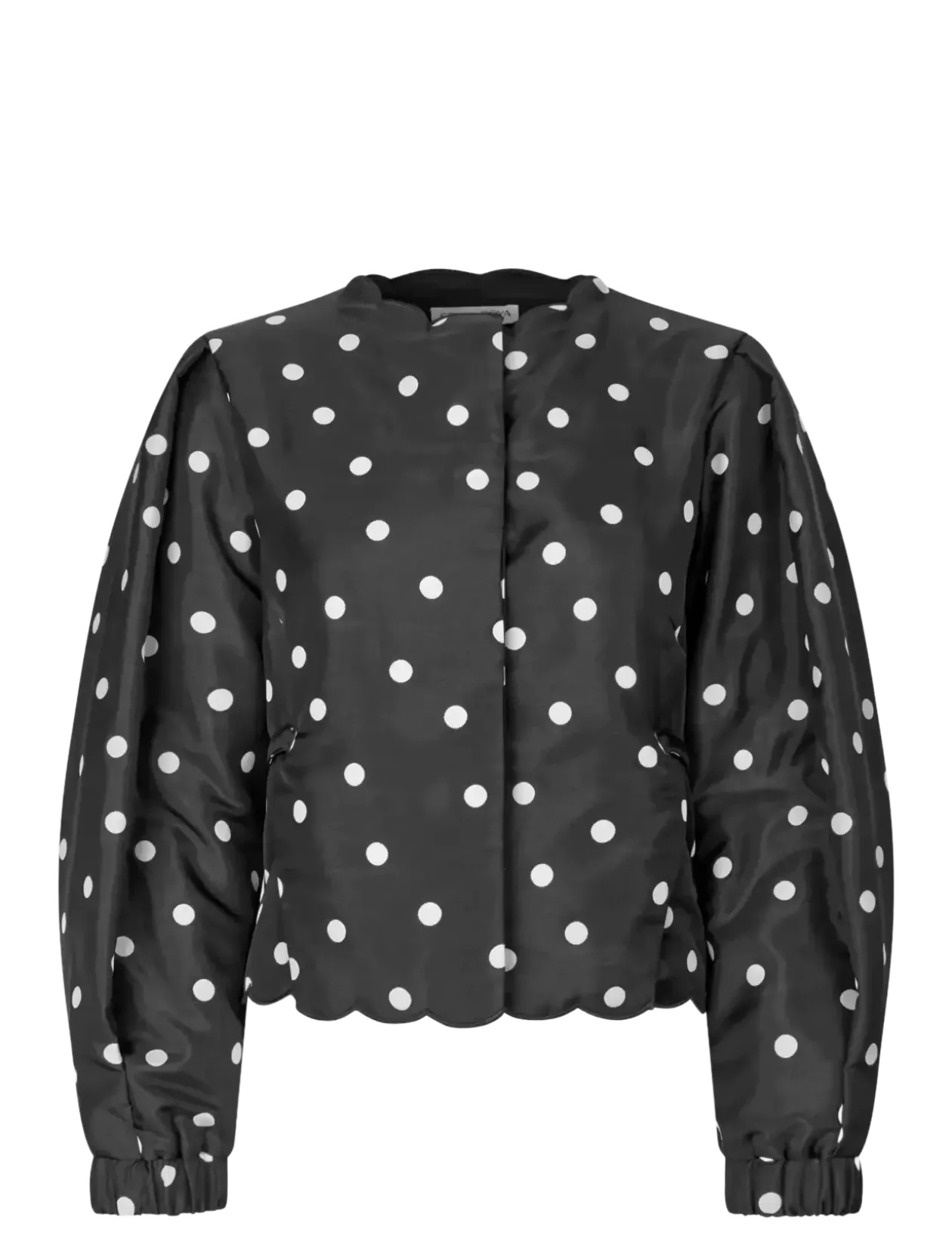 Quilted Dots, Voluminous Sleeve Jacket - Lette jakker