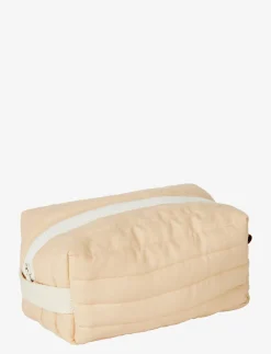 Quilted Toiletry Bag - Wheat - Toilettasker