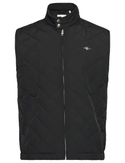 QUILTED WINDCHEATER VEST - Veste