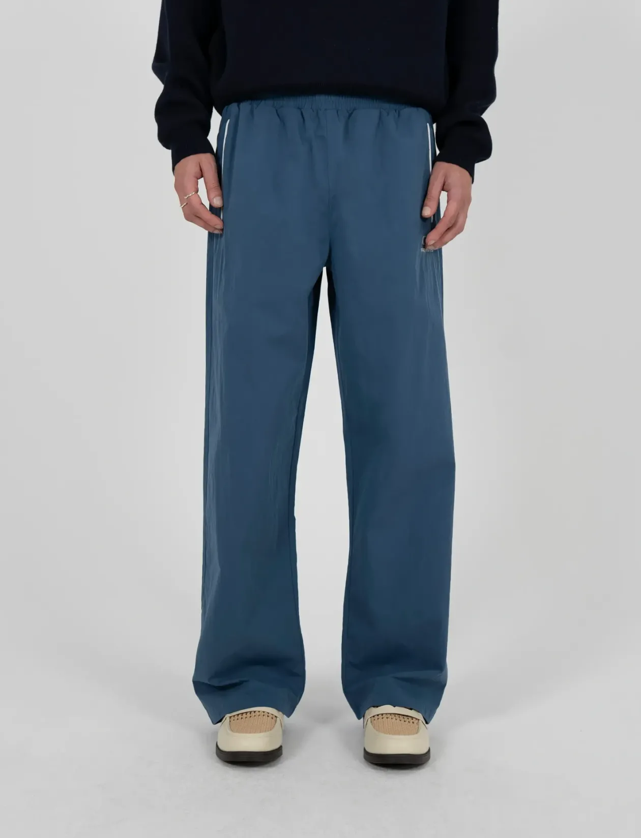 Racer Trackpants Navy - Sweatpants