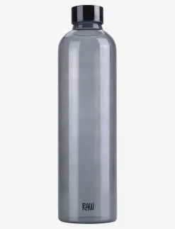 RAW Glass & Storage - karaffel smoke låg i rustfrit stål 1 stk 1,0 L - Vandflasker